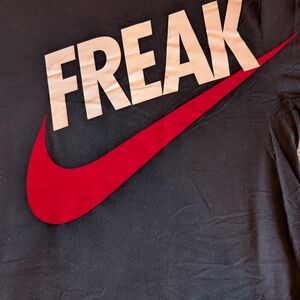 Nike Giannis Freak T-Shirt with Red Swoosh